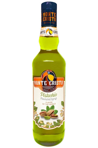 MONTE CRİSTO Antep Fıstığı Aromalı ( PİSTACHİO ) Şurup 70 cl