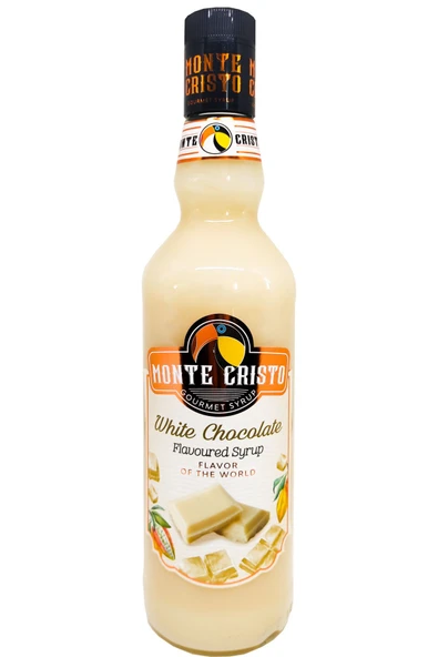 Monte Cristo Şurup Beyaz Çikolata Cam Şişe 70cl