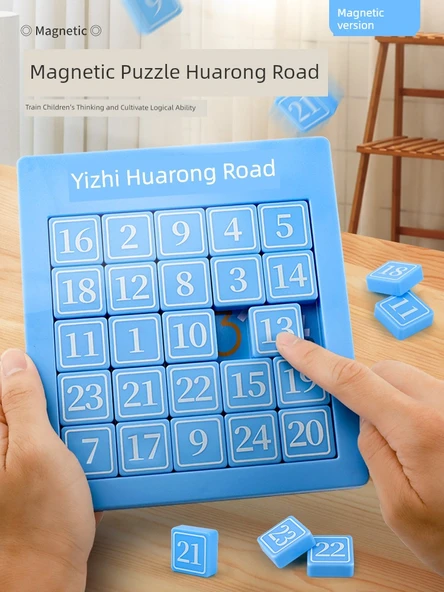 Manyetik Dijital Klotski Bulmaca - 3x3 - 2