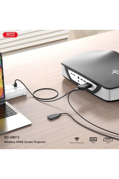 Xo Kablosuz HDMI Ekran Aktarım GB012,1080P@60Hz,DLNA/AirPlay/Miracast/Android/iOS/Windows İle Uyumlu - Resim 2