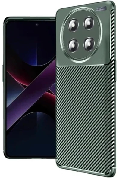 Coverzone Honor Magic 7 Lite ile Uyumlu Silikon Kılıf TPU Negro Silikon Slim Fit Kılıf Karbon Delux Kılıf ürün görseli