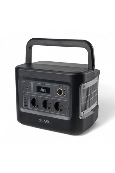 X-Level 320000mAh Taşınabilir Güç İstasyonu,1024Wh,1000W Saf Sinüs,LiFePO4,8 Çıkış Portu,Led Lamba XPS1005 ürün görseli