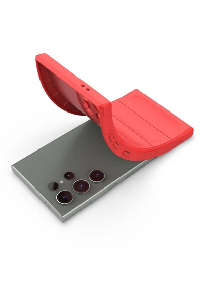 Coverzone Galaxy S24 Ultra İle Uyumlu Kılıf TPU Oyuklu Arka Yüzey Z-Etnik Esnek O-tto Prime - Resim 3