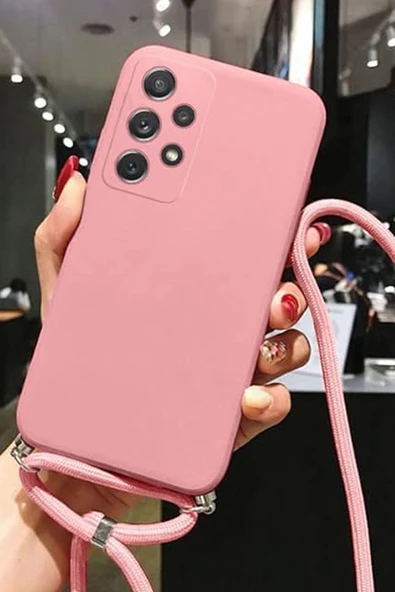 Coverzone Honor 200 Pro ile uyumlu İpli Boyun Askılı Kılıf Kadife Yüzeyli Epiphany Kılıf ürün görseli