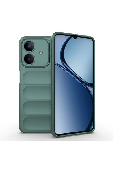 Coverzone Realme Note 60 İle Uyumlu Kılıf TPU Oyuklu Arka Yüzey Z-Etnik Esnek O-tto Prime ürün görseli