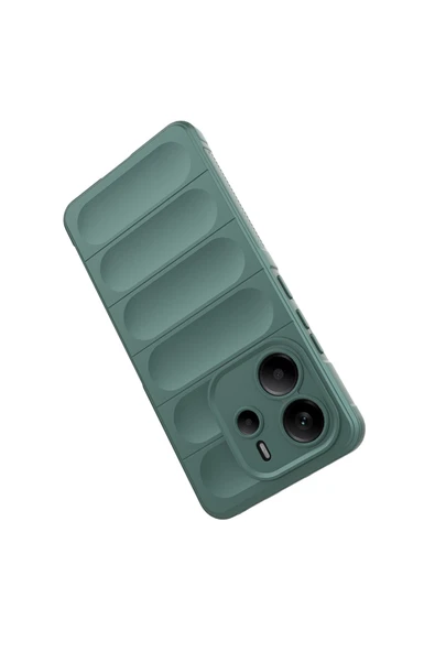 Coverzone Xiaomi Redmi Note 14 4G İle Uyumlu Kılıf TPU Oyuklu Arka Yüzey Z-Etnik Esnek O-tto Prime - Resim 3