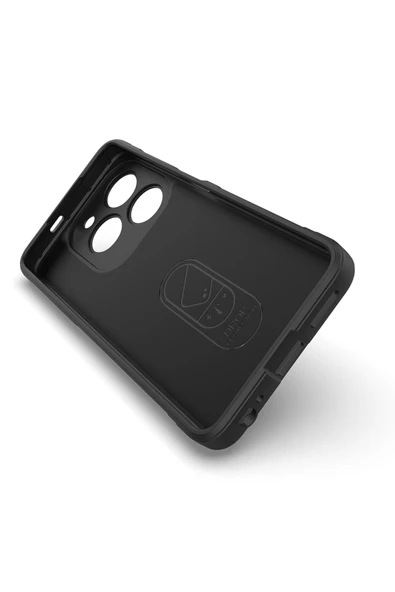 Coverzone Tecno Spark 20C İle Uyumlu Kılıf TPU Oyuklu Arka Yüzey Z-Etnik Esnek O-tto Prime - Resim 5