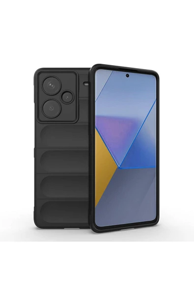 Coverzone Xiaomi Redmi Note 13 Pro Plus İle Uyumlu Kılıf TPU Oyuklu Arka Yüzey Z-Etnik Esnek O-tto Prime ürün görseli