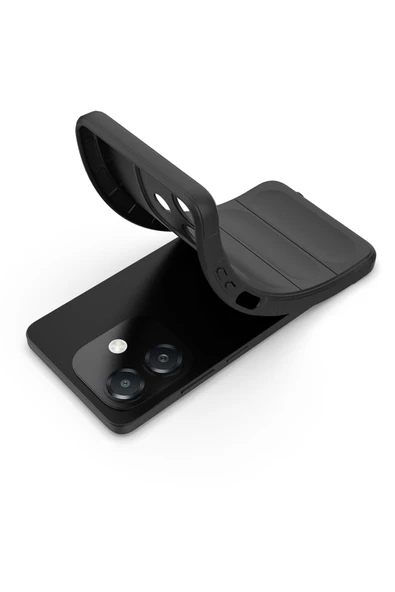 Coverzone Oppo A3 İle Uyumlu Kılıf TPU Oyuklu Arka Yüzey Z-Etnik Esnek O-tto Prime - Resim 4