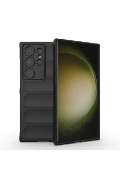 Coverzone Galaxy S24 Ultra İle Uyumlu Kılıf TPU Oyuklu Arka Yüzey Z-Etnik Esnek O-tto Prime ürün görseli