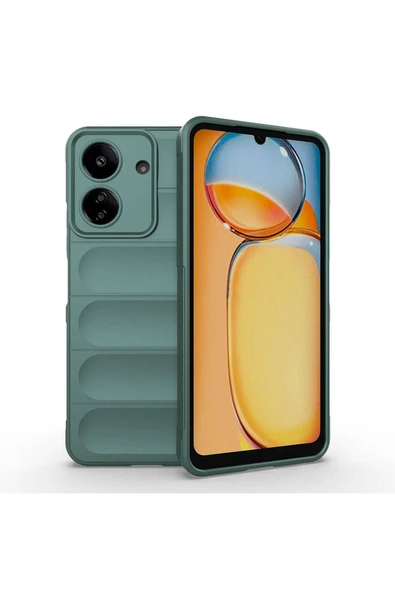 Coverzone Xiaomi Redmi 13C İle Uyumlu Kılıf TPU Oyuklu Arka Yüzey Z-Etnik Esnek O-tto Prime ürün görseli