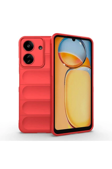 Coverzone Xiaomi Redmi 13C İle Uyumlu Kılıf TPU Oyuklu Arka Yüzey Z-Etnik Esnek O-tto Prime ürün görseli