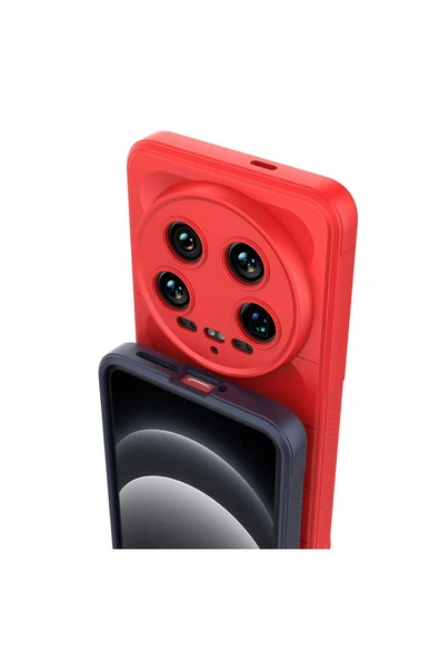 Coverzone Xiaomi Mi 13 Ultra İle Uyumlu Kılıf TPU Oyuklu Arka Yüzey Z-Etnik Esnek O-tto Prime - Resim 3