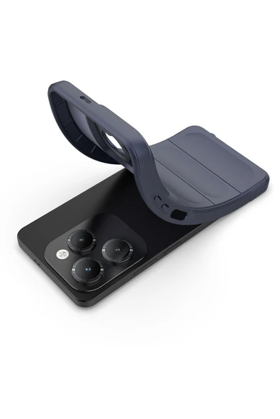 Coverzone İnfinix Hot 40 İle Uyumlu Kılıf TPU Oyuklu Arka Yüzey Z-Etnik Esnek O-tto Prime - Resim 3