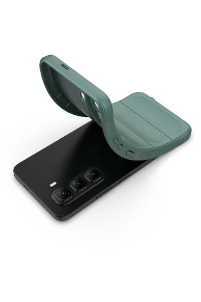 Coverzone İnfinix Hot 50i 4G İle Uyumlu Kılıf TPU Oyuklu Arka Yüzey Z-Etnik Esnek O-tto Prime - Resim 5