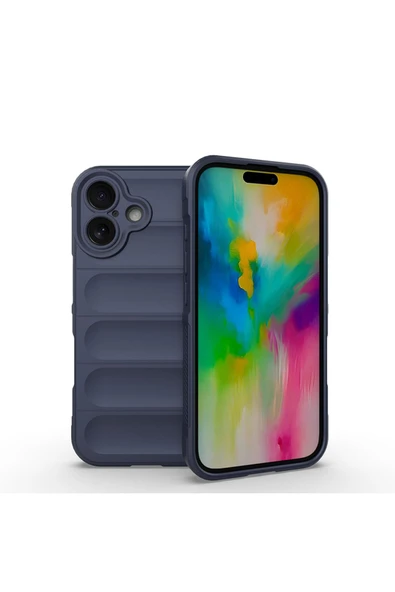 Coverzone iPhone 16 İle Uyumlu Kılıf TPU Oyuklu Arka Yüzey Z-Etnik Esnek O-tto Prime ürün görseli