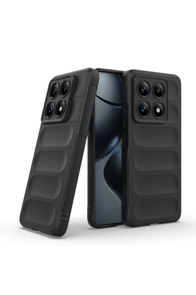 Coverzone Xiaomi 14T Pro İle Uyumlu Kılıf TPU Oyuklu Arka Yüzey Z-Etnik Esnek O-tto Prime - Resim 3