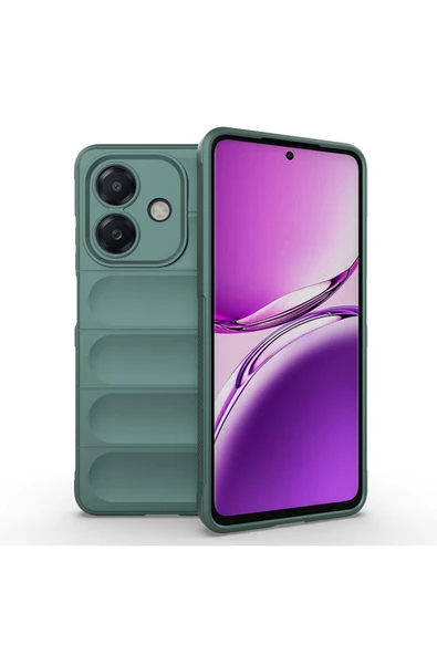 Coverzone Oppo A3 İle Uyumlu Kılıf TPU Oyuklu Arka Yüzey Z-Etnik Esnek O-tto Prime ürün görseli