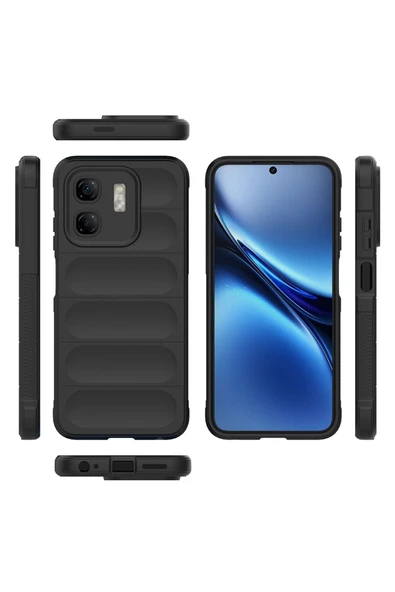 Coverzone İnfinix Smart 9 İle Uyumlu Kılıf TPU Oyuklu Arka Yüzey Z-Etnik Esnek O-tto Prime - Resim 3