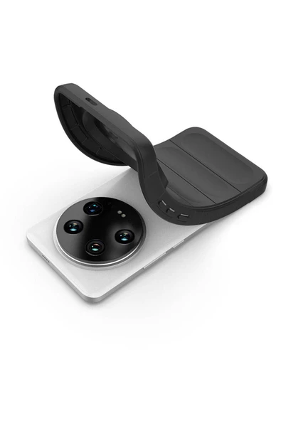 Coverzone Xiaomi Mi 13 Ultra İle Uyumlu Kılıf TPU Oyuklu Arka Yüzey Z-Etnik Esnek O-tto Prime - Resim 5