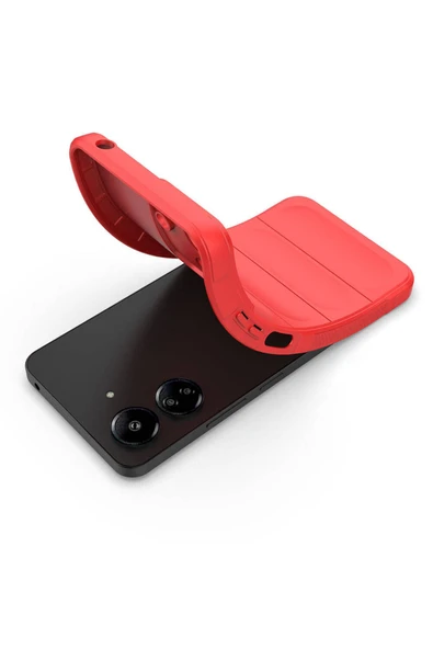 Coverzone Xiaomi Redmi 13C İle Uyumlu Kılıf TPU Oyuklu Arka Yüzey Z-Etnik Esnek O-tto Prime - Resim 3