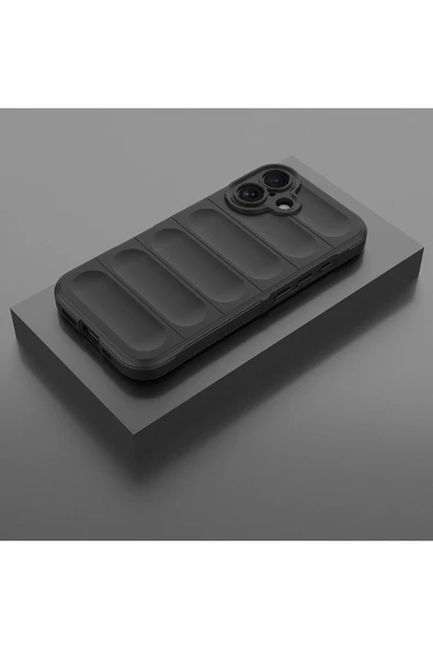 Coverzone iPhone 16 İle Uyumlu Kılıf TPU Oyuklu Arka Yüzey Z-Etnik Esnek O-tto Prime - Resim 2