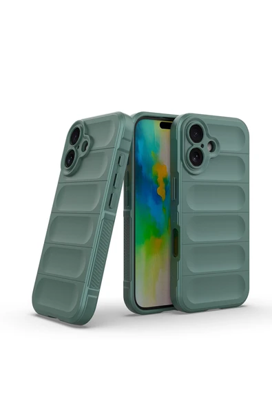 Coverzone iPhone 16 İle Uyumlu Kılıf TPU Oyuklu Arka Yüzey Z-Etnik Esnek O-tto Prime - Resim 2