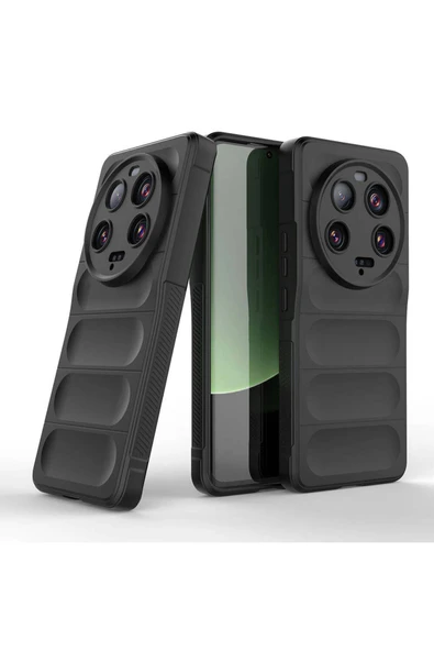 Coverzone Xiaomi Mi 13 Ultra İle Uyumlu Kılıf TPU Oyuklu Arka Yüzey Z-Etnik Esnek O-tto Prime ürün görseli