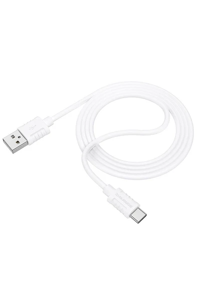 Borofone iPhone ile Uyumlu 3.0A Şarj ve Data Kablo USB to Type-C - 1 Metre - BX52 ürün görseli