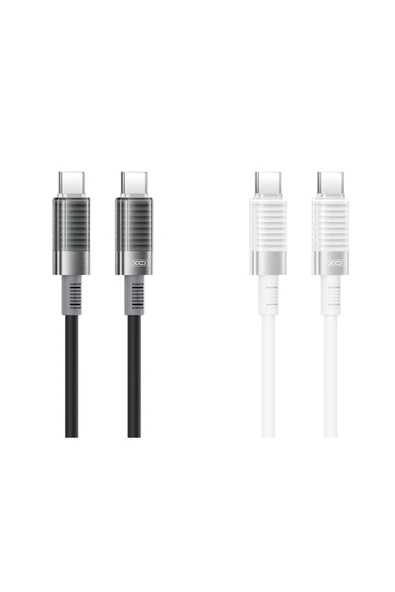 Xo 60W Hızlı Şarj Kablosu Type-C | NB-Q282B | Yumuşak Slikon Tasarım | Hızlı Veri Aktarımı | 1 Metre | - Resim 3