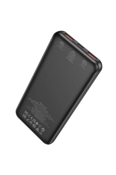 Borofone 10000mAh 22.5W + PD20W Fully Compatible Powerbank iPhone ile Uyumlu Şarj Seviyesi Led Gösterli BJ52 - Resim 3