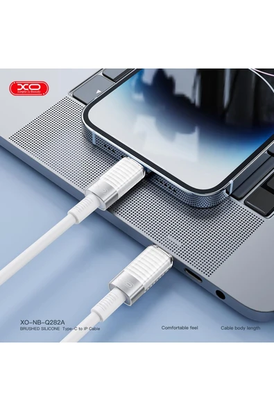 Xo 30W Hızlı Şarj Kablosu Lightning | NB-Q282A | Yumuşak Slikon Tasarım | Hızlı Veri Aktarımı | 1 Metre - Resim 2