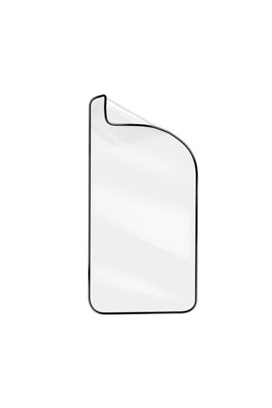 Coverzone Honor Magic 7 Lite ile uyumlu Süper Pet Ekran Koruyucu Siyah Jelatin Pet Ekran Koruma - Resim 5