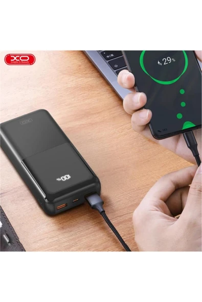 Xo 22.5w Quick Pd Fast Hızlı Usb-c Type-c 3 Çıkışlı 20000 Mah Taşınabilir Şarj Aleti Powerbank Pr206 - 3