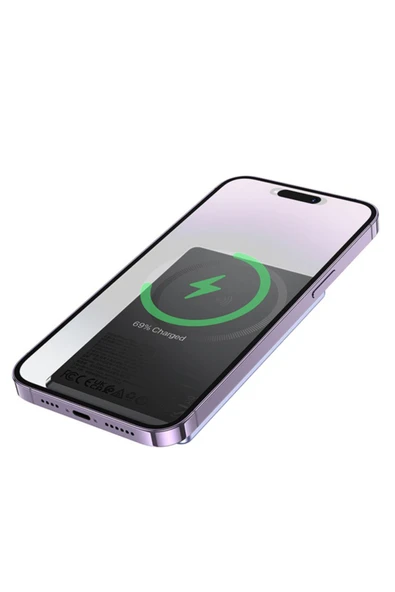 Borofone 5000mAh 20W, Kablosuz Şarj Desteği MagSafe ile Uyumlu Güç Bankası Powerbank iPhone ile Uyumlu BJ50 - 5