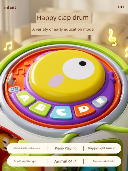 Müzik Davulu - Telefon Versiyonu Hediye Kutusu - Pil ile Çalışan - Resim 2