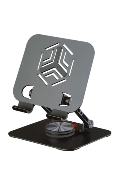 Coverzone iPad Uyumlu Açısı Ayarlanabilir Tablet Stant Sağlam Tabanlı, Katlanabilir Taşınabilir Tutucu ZR755