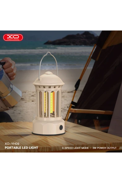 Xo LED Aydınlatma Lambası,280 Lumen,3 Aydınlatma Mod,3500K Sıcak Beyaz Işık,Kamp,Acil Durum,Ev İçi,YH09 - 2