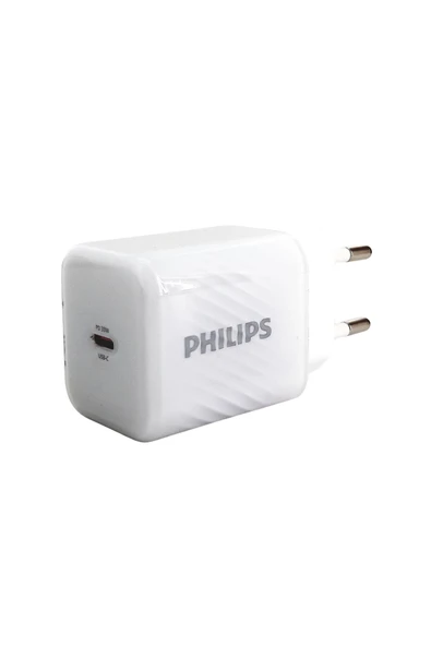 Philips Type-C Hızlı Şarj Adaptörü,33W Hızlı Şarj,Akıllı Telefon,Tablet Uyumlu,Power Delivery,3A,DLP5311C