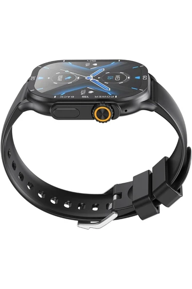 Xo J12 Akıllı Spor Saat,2.06 inç AMOLED Ekran,Nabız Ölçer,Adım Sayar,Kalori Takip,Müzik Kontrol,300 mAh - 4