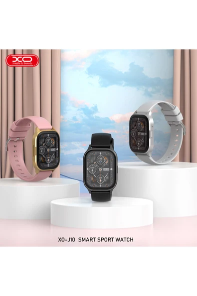 Xo J10 Akıllı Saat,2.01inç AMOLED Ekran,IP67 Su Dayanıklı,Kalp Atış Ölçer,Adım Sayar,Kalori Takip - 3
