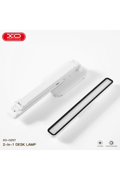 Xo OZ07 Kablosuz LED Masa Lambası,3 Modlu Ayarlanabilir Işık Seviyesi,Dokunmatik ve Kumandalı,1200mAh - 7