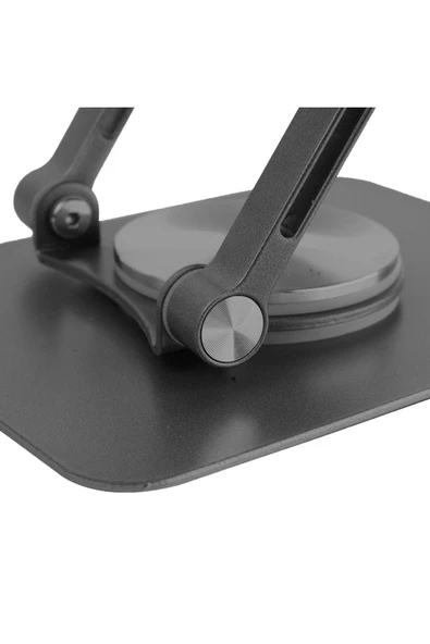 Coverzone iPad Uyumlu Açısı Ayarlanabilir Tablet Stant Sağlam Tabanlı, Katlanabilir Taşınabilir Tutucu ZR756 - 3