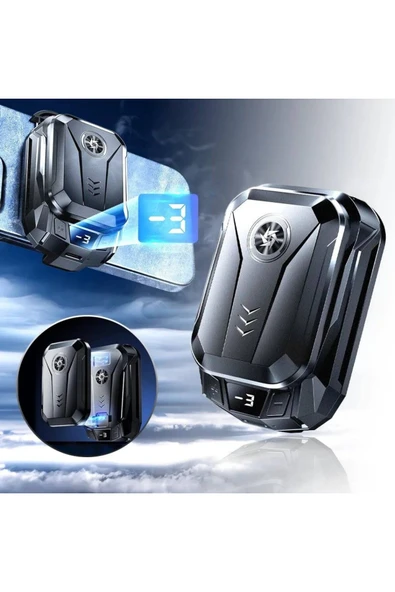 Xo SL06 Kablosuz Gaming Telefon Soğutucu,1500mAh,LED Göstergeli,Ultra Sessiz Çalışma,Hızlı Soğutma - 4