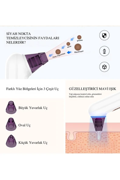 X-Level X-shinyachne Mavi Işıklı Siyah Nokta Temizleyici Xlevel - 4