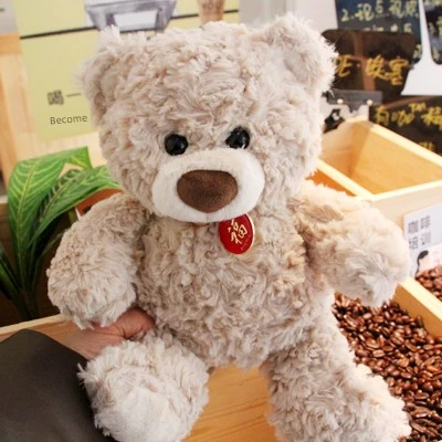 Ayıcık Peluş Oyuncak - Jin Fuling Mi Xiong - 26cm + Hediye Çantası + Işık Sarmalı