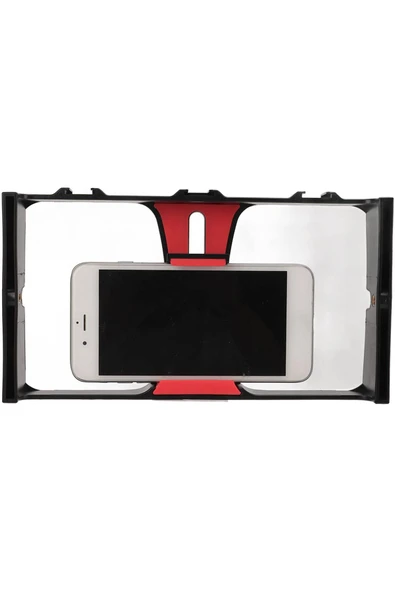 Coverzone Cep Telefonu için Tutucu Kafes, Canlı Yayın Vlog, Kick, Youtubes Için Mini Taşınabilir Panel PU3007 - 2