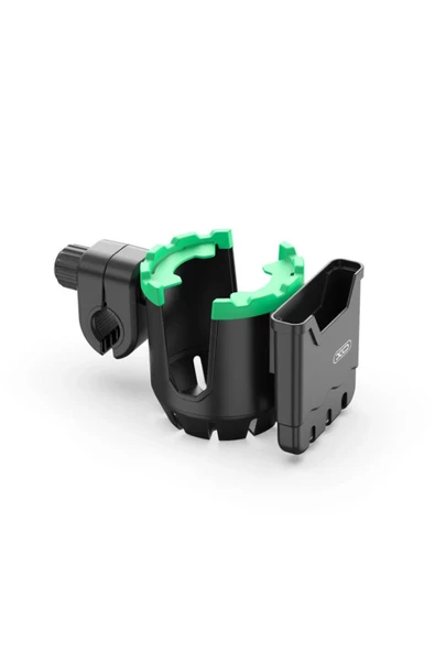 Xo Motosiklet Bisiklet Bebek Arabası Gidon Sabitlemeli Bardaklık Termos Telefon Tutucu 2 In 1 C125