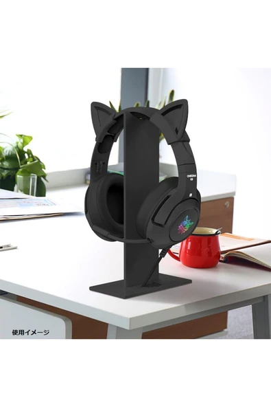 Coverzone Masaüstü Oyuncu Kulaklık Stant Kolay Kurulum Headphone Stand ST-1