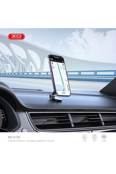 Xo Telefon Tutucu C131 Universal Araç Içi Ayarlanabilir Manyetik Mıknatıslı - Resim 2